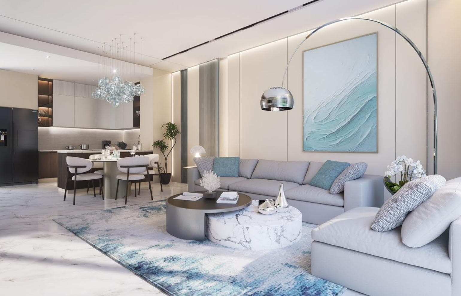 Ocean Bay — Residence living room